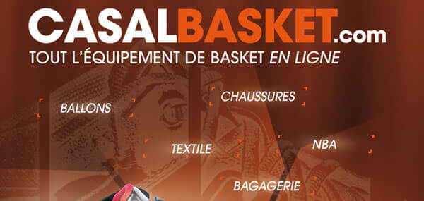 Webdesign pour le site Casal Basket