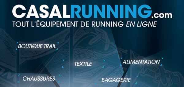 Webdesign pour le site Casal Running